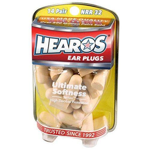 Hearos Ultimate Softness Series Ear Plugs, 14 Pair - Vitamins Emporium