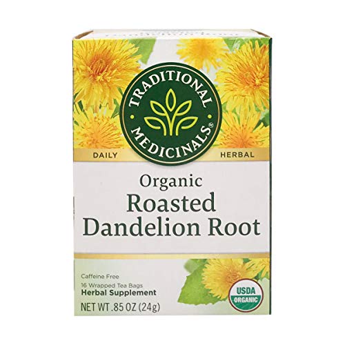 Traditional Medicinals, Tea Roasted Dandelion Root Organic, 16 Count