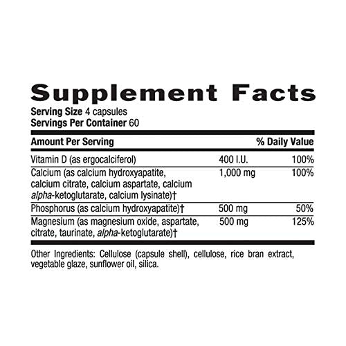 Country Life Calcium Magnesium - w/Vitamin D Complex - 240 Veggie Caps