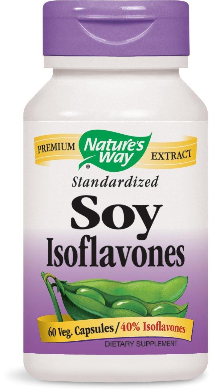 Nature's Way Soy Isoflavones, 60 Capsules - Vitamins Emporium