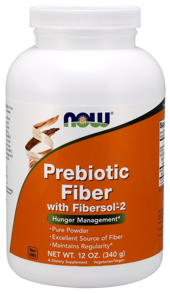 Now Foods Prebiotic Fiber with Fibersol-2 12 oz 340 g - Vitamins Emporium