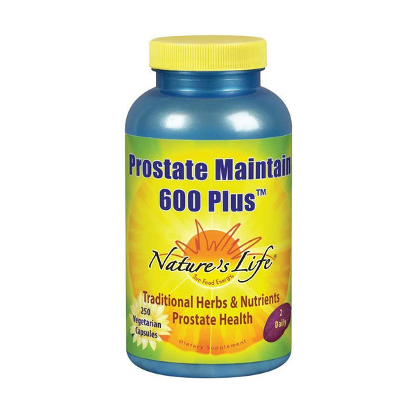 Nature's Life Prostate Maintain 600+ Veg Capsules, 250 Count - Vitamins Emporium