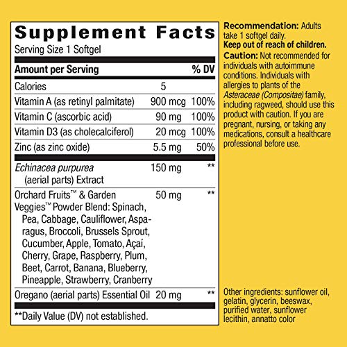 Nature’s Way Alive! Everyday Immune Health Supplement*, 30 Softgels