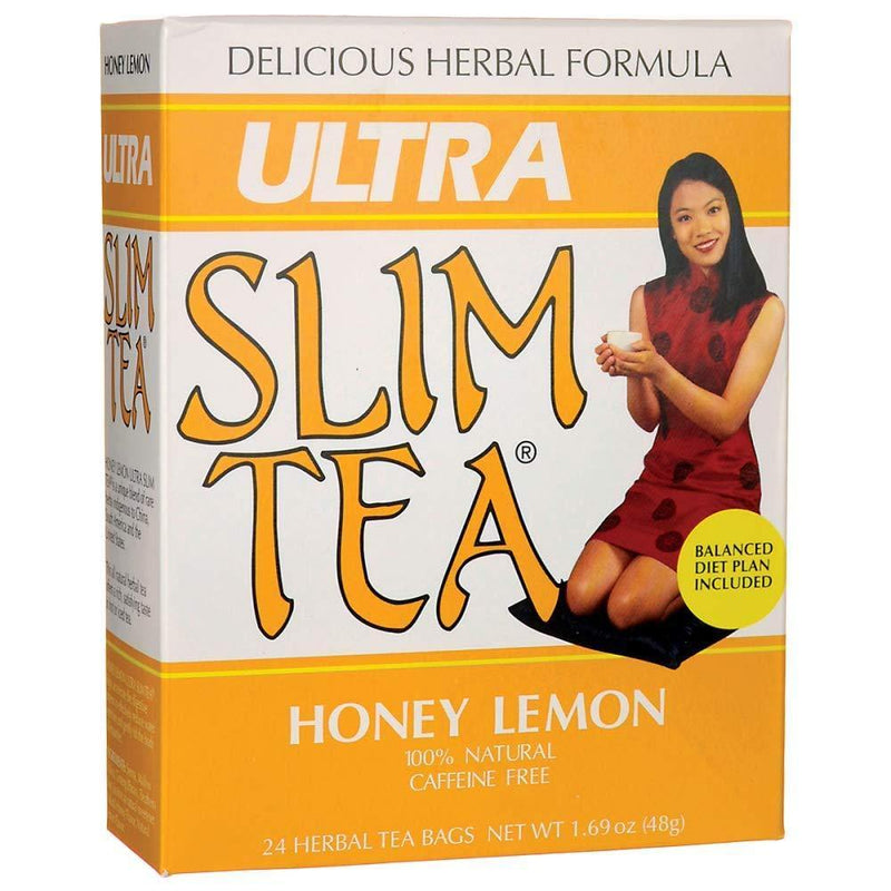 Ultra Slim Tea-Honey Lemon Hobe Labs 24 Bag - Vitamins Emporium