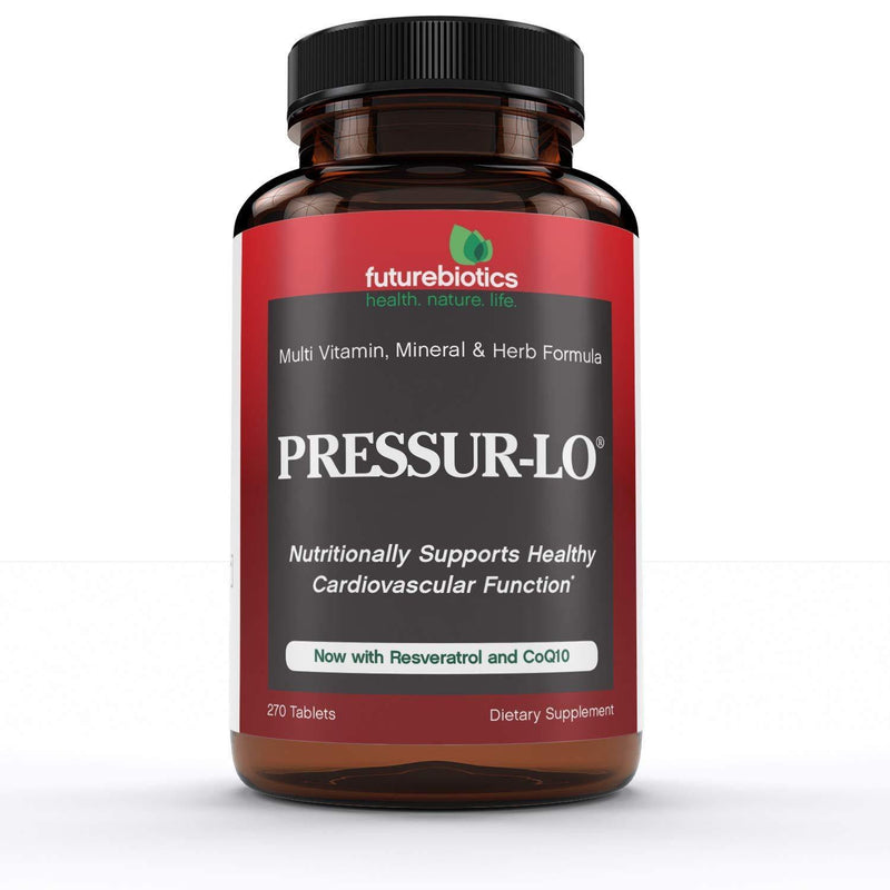 Futurebiotics Pressur-Lo, 270 Vegetarian Tablets - Vitamins Emporium