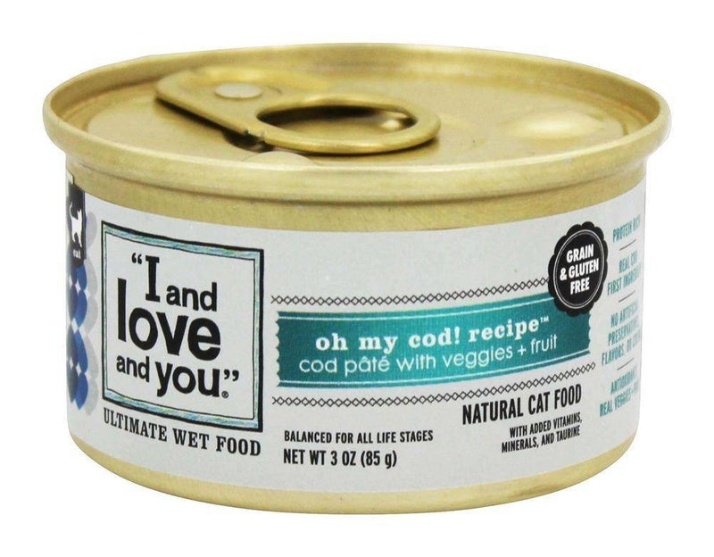 I&Love&You Cat Food Can On My Cod, 3 oz - Vitamins Emporium