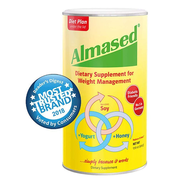 Almased Meal Replacement Weight Management 17.6 oz - Vitamins Emporium