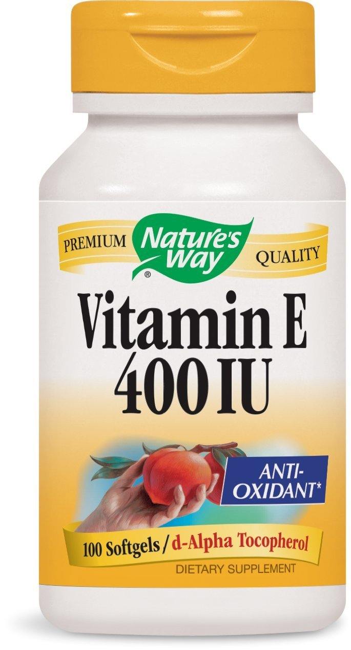Nature's Way Vitamin E 400 IU, 100 Softgels - Vitamins Emporium