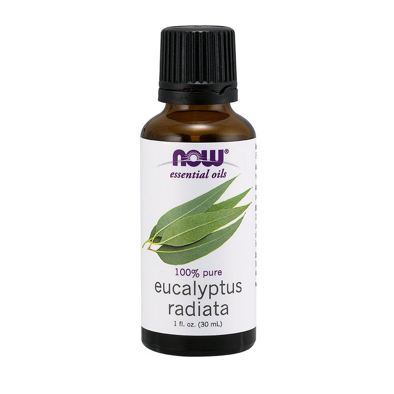 Now Essential Oils Eucalyptus Radiata Oil, Mildly, 1-Ounce - Vitamins Emporium