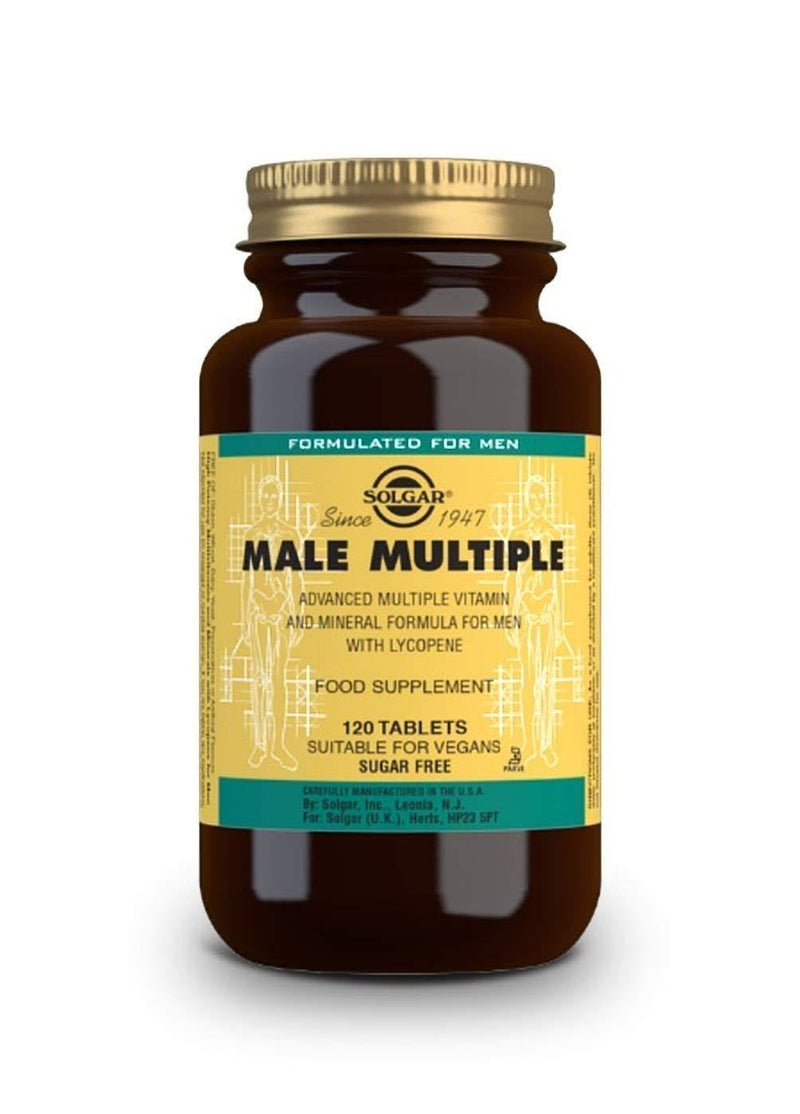 Solgar - Male Multiple, 120 Tablets - Vitamins Emporium