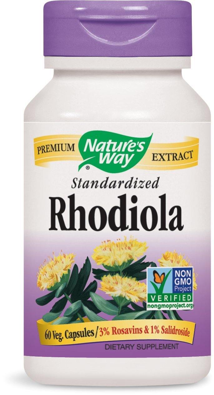 Nature's Way Rhodiola, 60 Veg caps - Vitamins Emporium