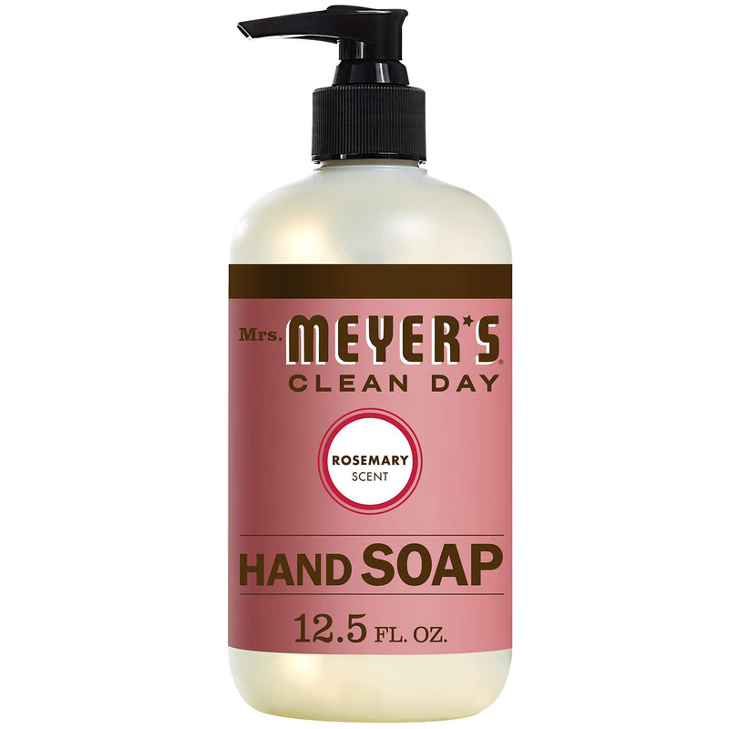 Mrs. Meyer's Liquid Hand Soap, Rosemary, 12.5 Fluid Ounce - Vitamins Emporium