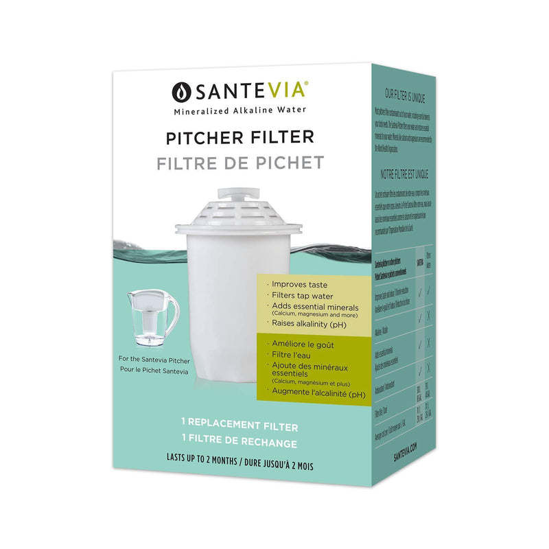 Santevia Water Systems Pitcher Filter (Single) - Vitamins Emporium