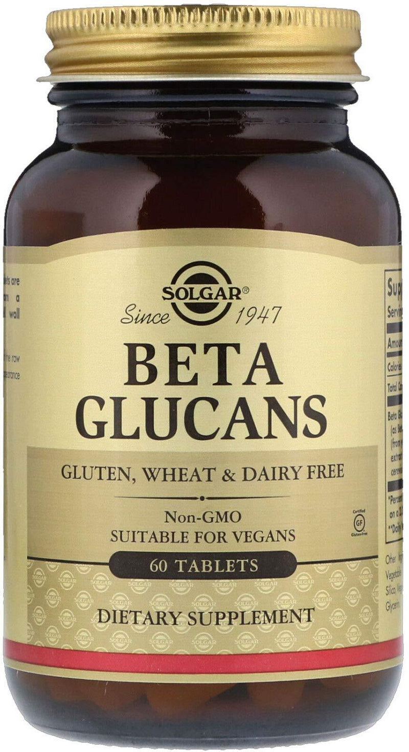 Solgar - Beta 1, 3 Glucans, 60 Tablets - Vitamins Emporium