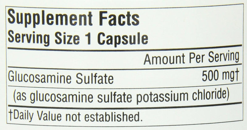 Source Naturals Glucosamine Sulfate 500 Mg, The Nutritional Building Block of Healthy Cartilage, 240 Capsules - Vitamins Emporium