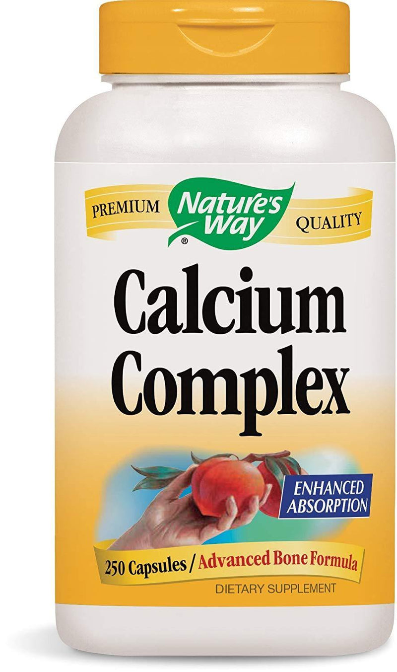 Nature's Way Calcium Complex Bone Formula, 250 Capsules - Vitamins Emporium