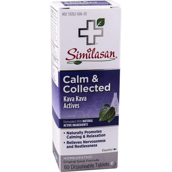 Similasan Calm & Collected Tablets, 60 Count - Vitamins Emporium