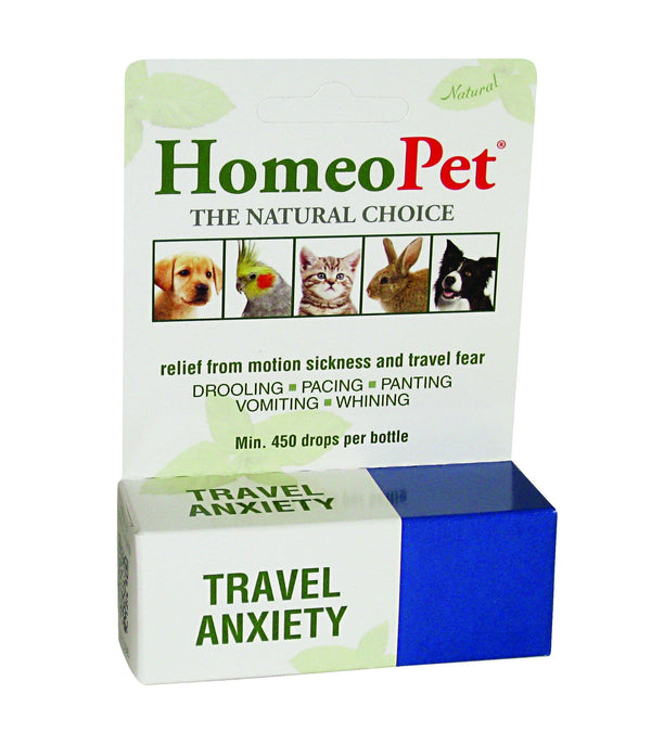 HomeoPet Travel Anxiety, 15 ml - Vitamins Emporium