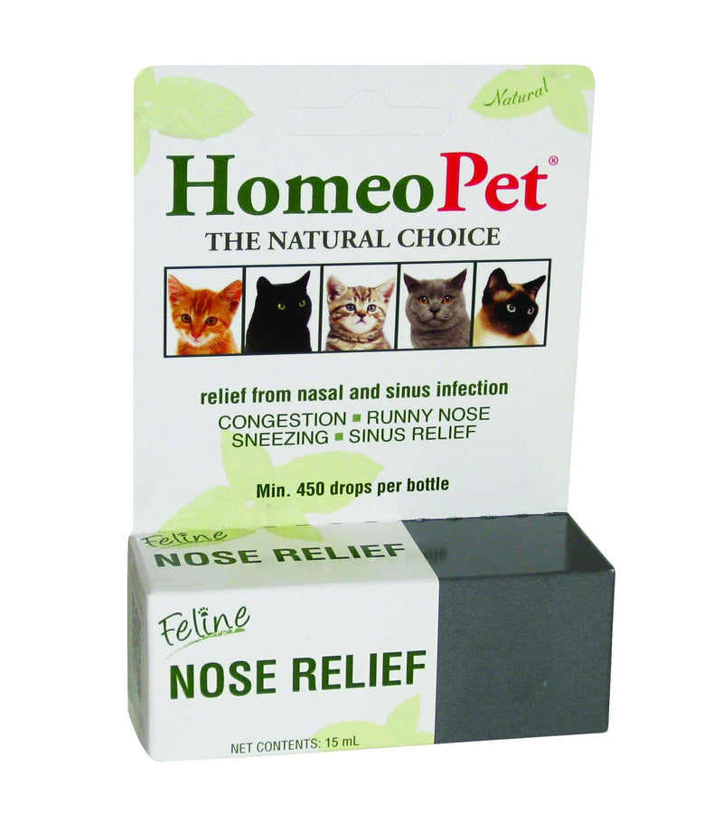 HomeoPet Feline Nose Relief, One Size - Vitamins Emporium
