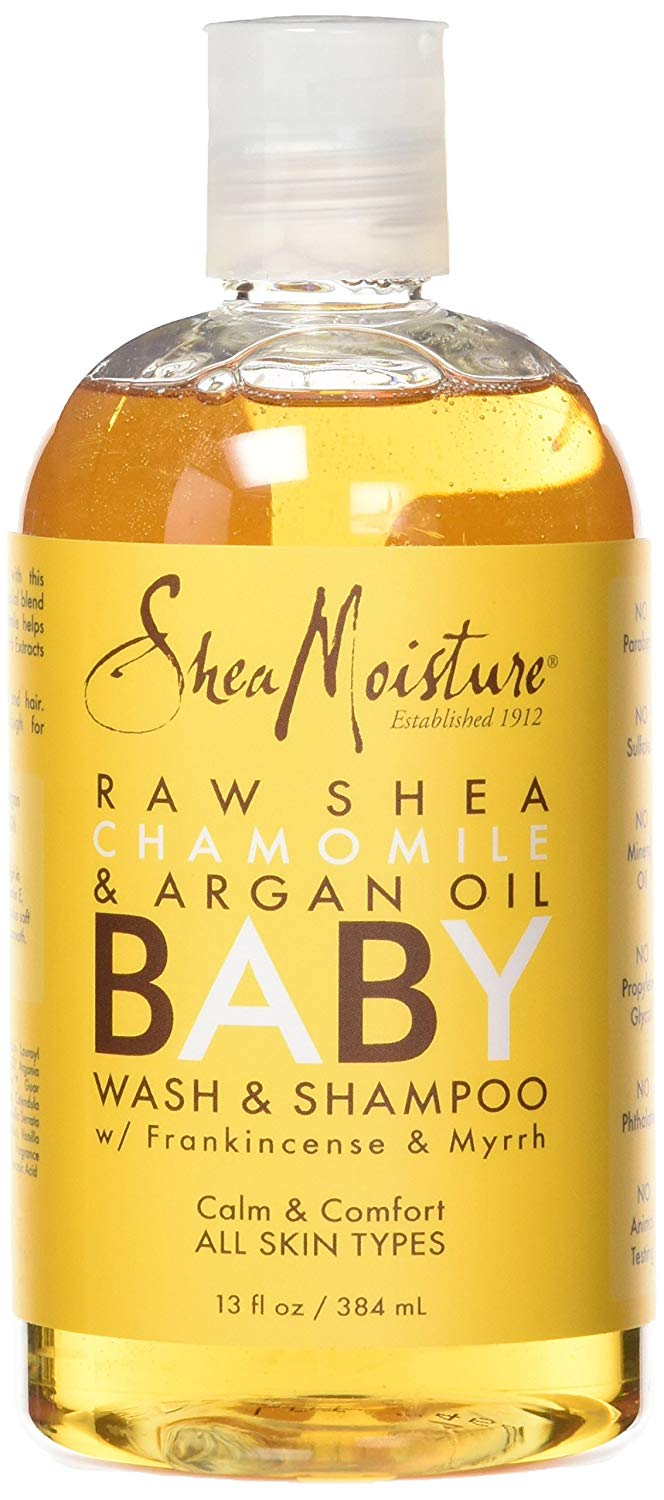 Shea Moisture Raw Shea Chamomile & Argan Oil Baby Body Wash By Shea Moisture For Kids - 13 Oz Body Wash - Vitamins Emporium