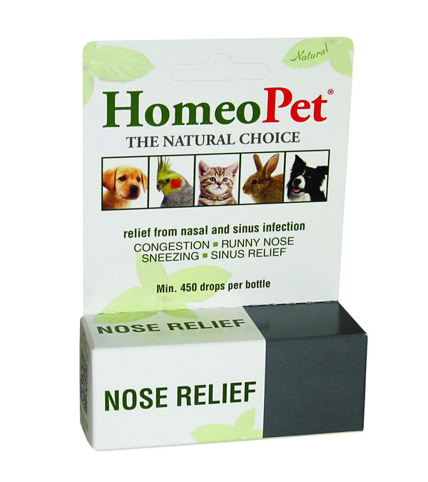 HomeoPet Nose Relief, 15 ml - Vitamins Emporium