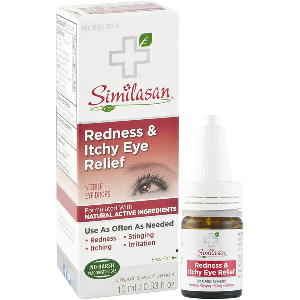 Similasan Redness & Itchy Eye Relief Drops .33-Ounce Bottle - Vitamins Emporium