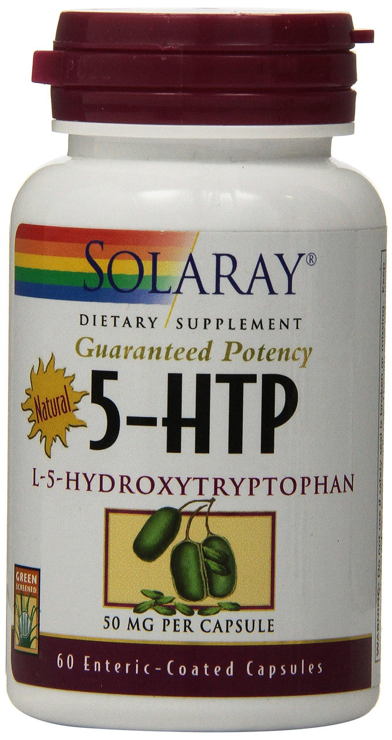 Solaray L-5 HTP Capsules, 50 mg, 60 Count - Vitamins Emporium