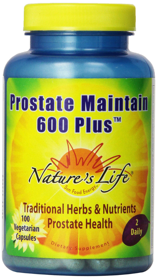 Nature's Life Prostate Maintain 600+ Veg Capsules, 100 Count - Vitamins Emporium