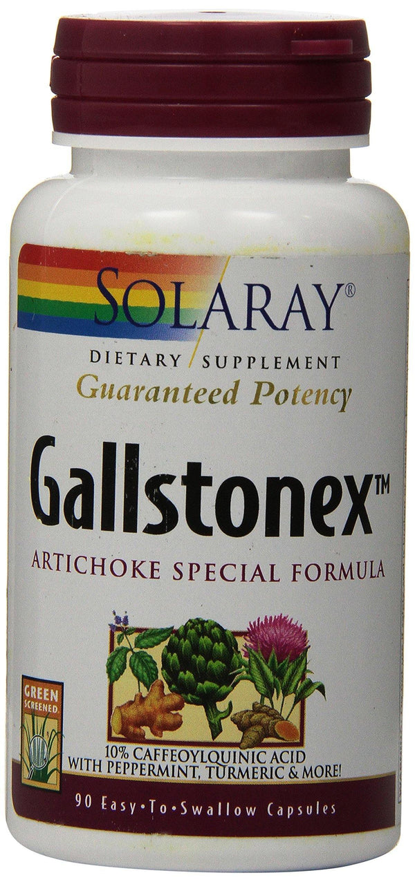 Solaray Gallstonex-Artichoke Special Formula Supplement, 450 mg, 90 Count - Vitamins Emporium