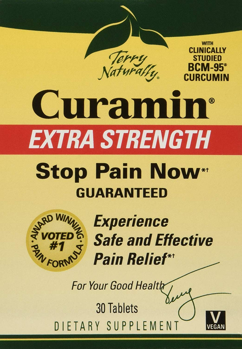 Terry Naturally Curamin ES Pain Relief 30 Tablets - Vitamins Emporium