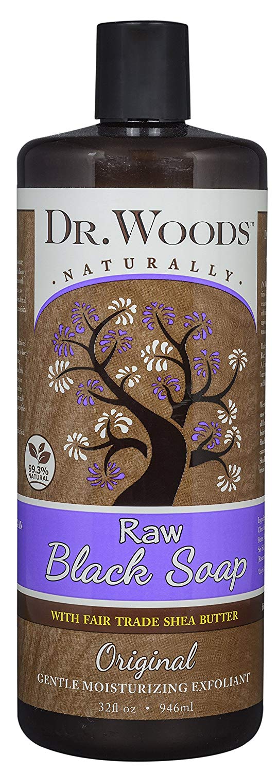 Dr. Woods Raw African Black Liquid Soap with Organic Shea Butter - Vitamins Emporium