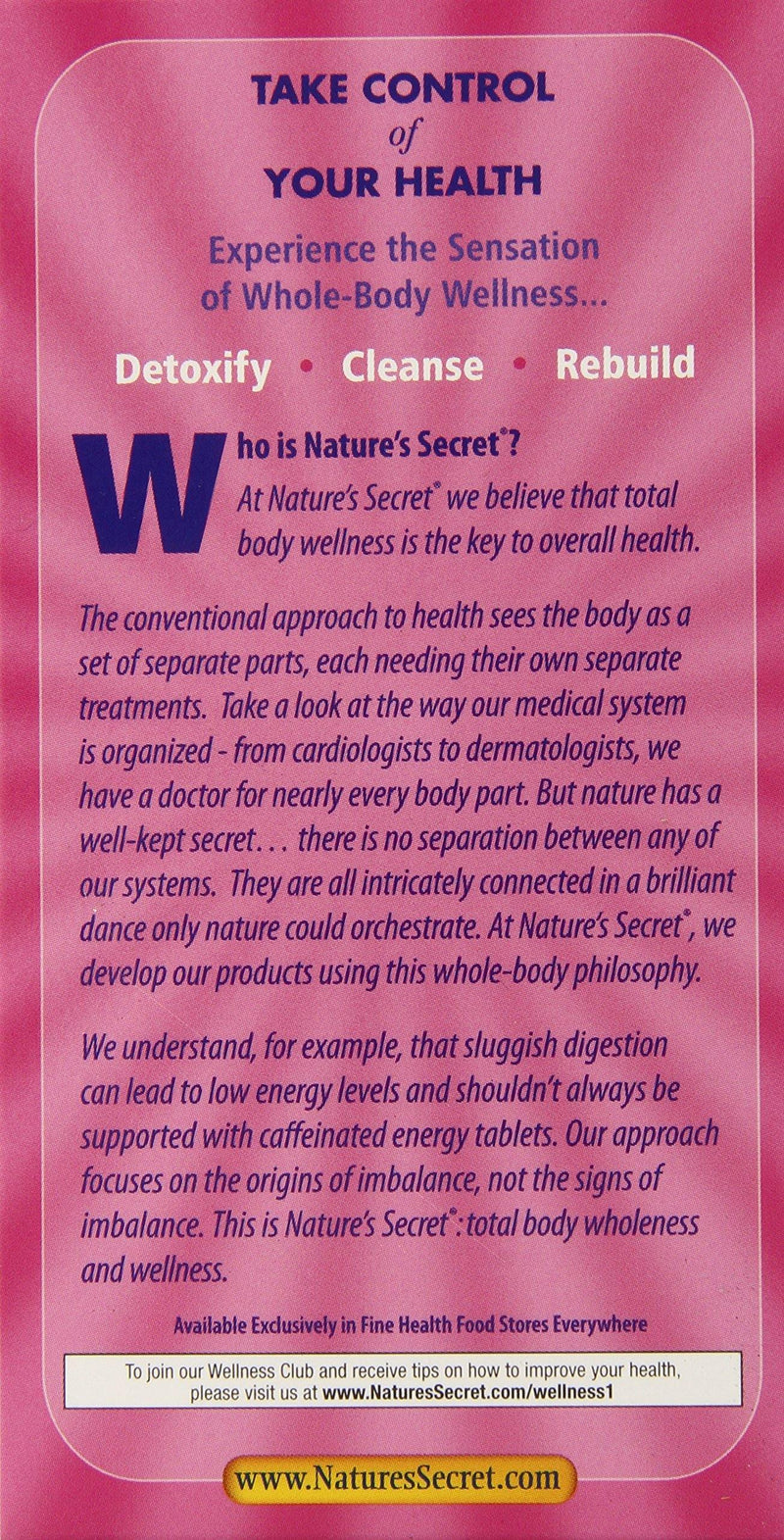 Nature's Secret Women's 73 Nutrient Soft-Gel Multi Vitamin, 60-Count - Vitamins Emporium