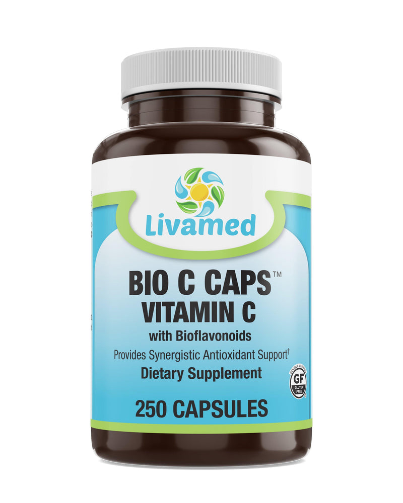 Livamed - Bio C Caps™ Vitamin C with Bioflavonoids 250 Count - Vitamins Emporium