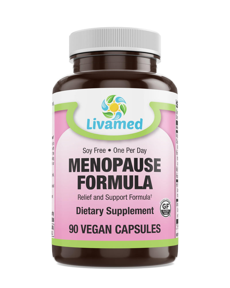 Livamed - Menopause Formula Veg Caps 90 Count - Vitamins Emporium