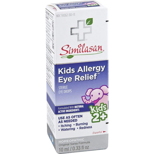 Similasan Kids Earache Relief Drops 0.33 Ounce, for Temporary Multi-Symptom Relief from Kids Earaches, Clogged Ears, Itchy Ears, Ear Discomfort and Trapped Water - Vitamins Emporium