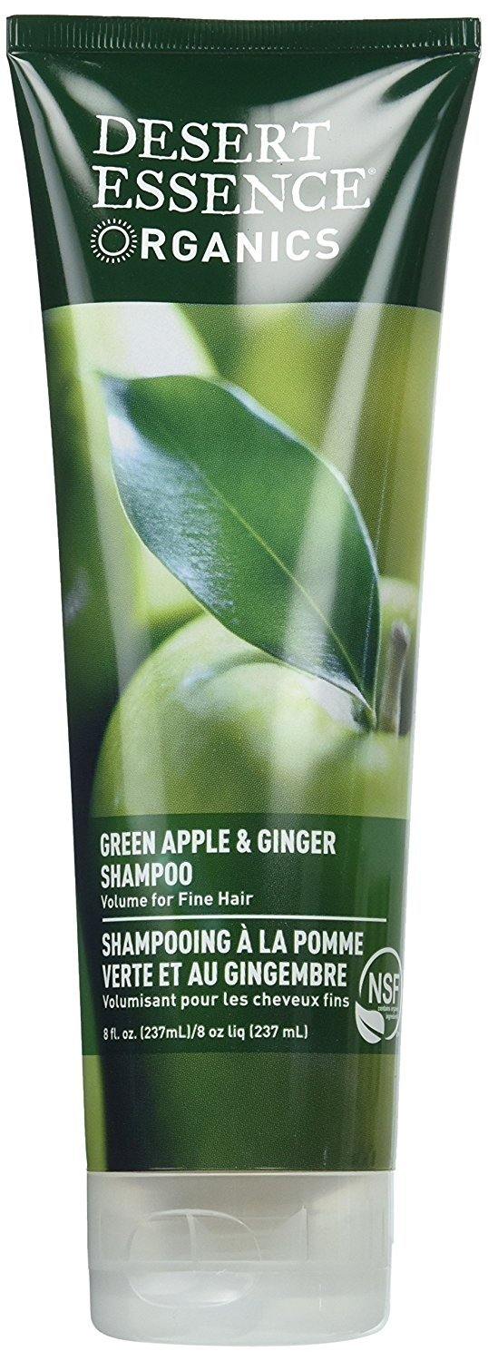 Desert Essence Organics Green Apple & Ginger Shampoo - 8 fl oz - Pack of 2 - Vitamins Emporium