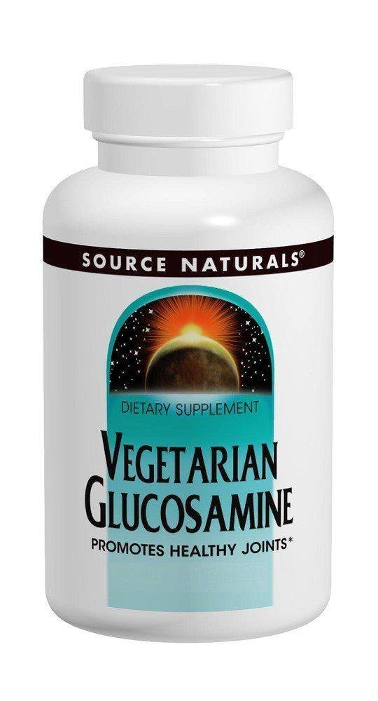 SOURCE NATURALS, Vegetarian Glucosamine 750MG - 120 tabs - Vitamins Emporium