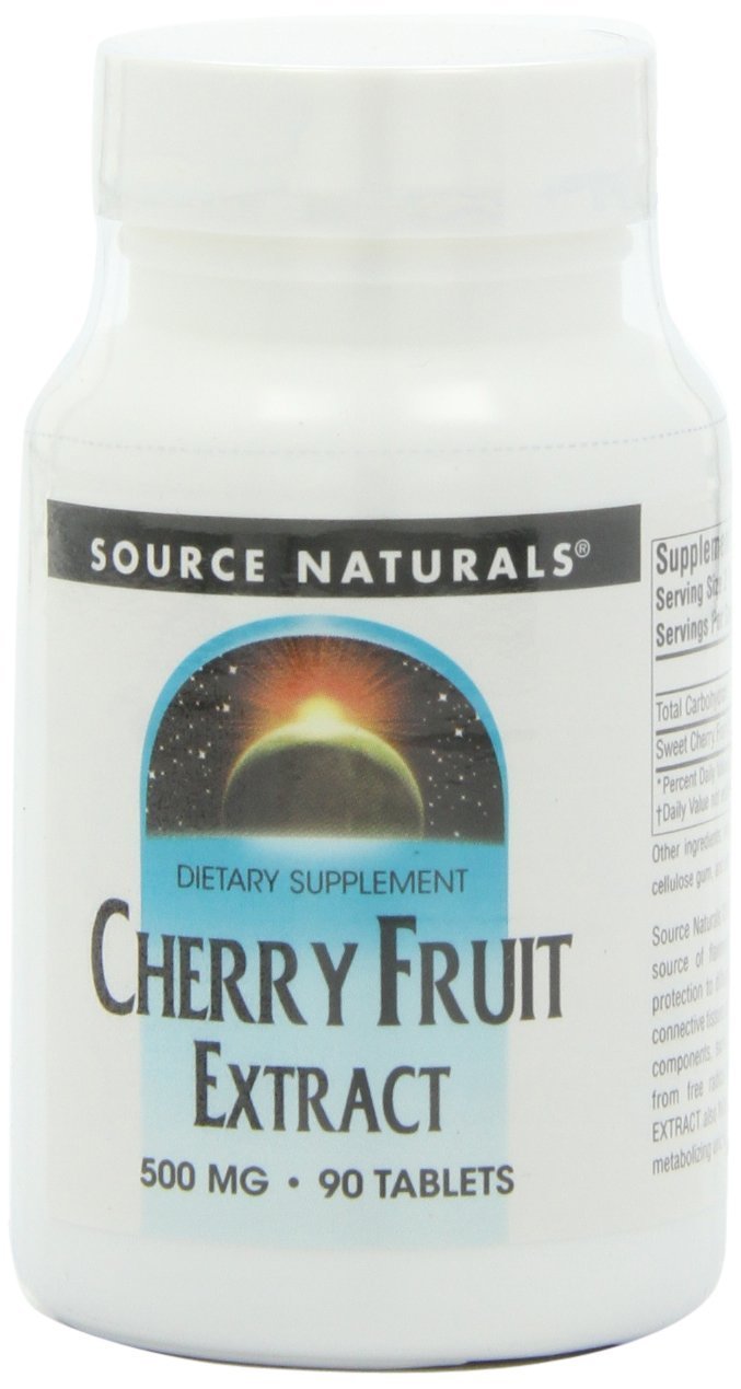 Source Naturals Cherry Fruit Extract 500mg, 180 Tablets - Vitamins Emporium
