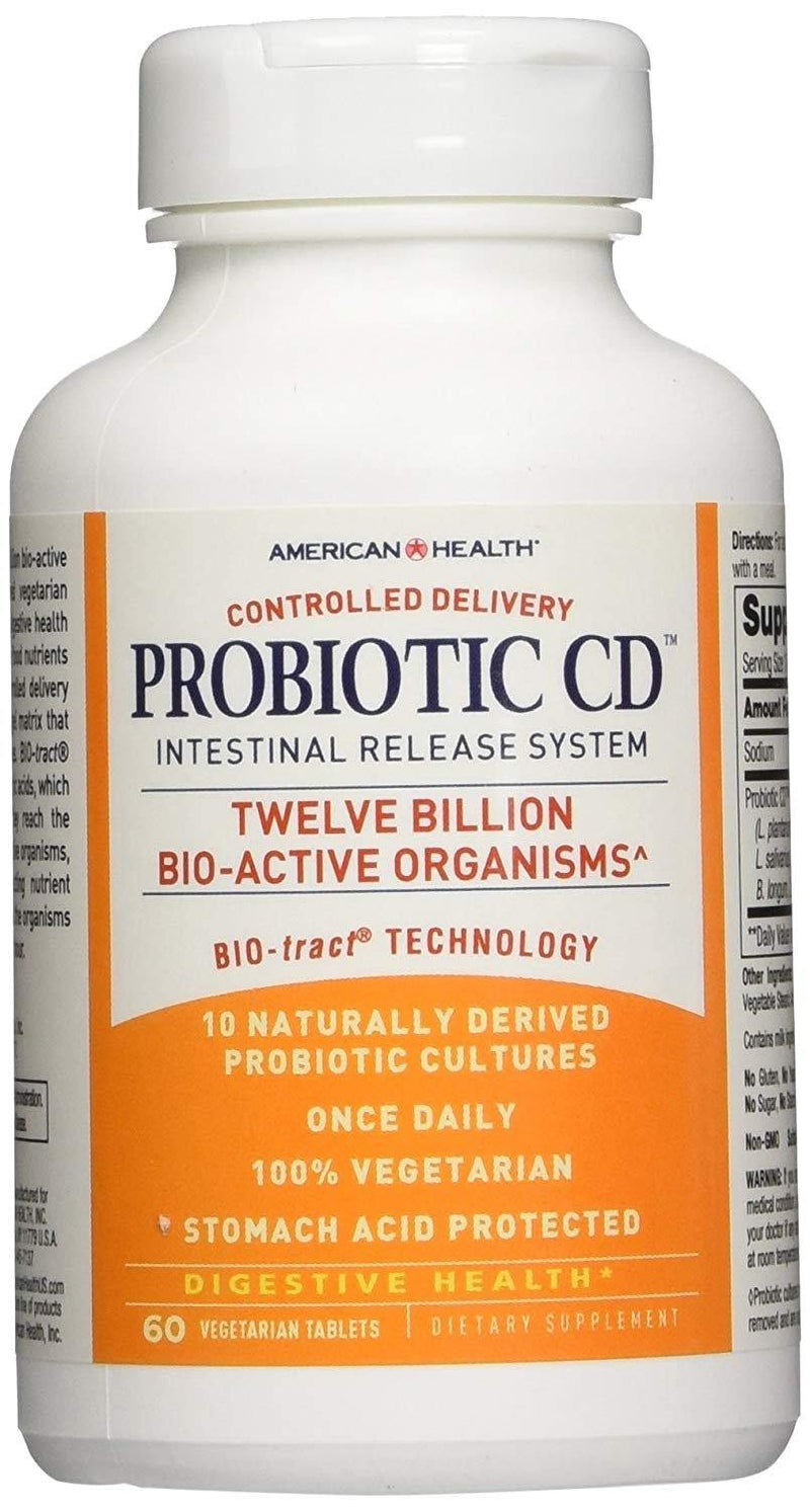 American Health Probiotic CD Products VegTab, 60 Count - Vitamins Emporium
