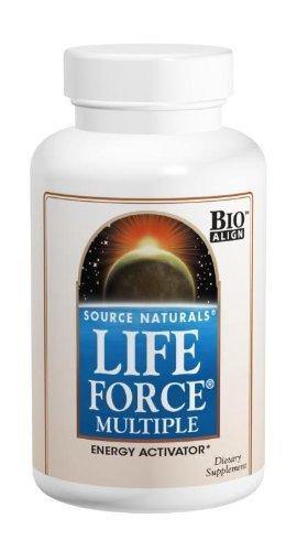 Source Naturals Life Force Multiple Whole Body Nutrition, Energy Activator & Immune Support - Complete Bio-Aligned Daily Multivitamin Protects Against Toxin Levels & Oxidative Stress - 60 Capsules - Vitamins Emporium