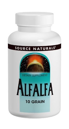 Source Naturals Alfalfa 10 Grain 648mg, 250 Tablets - Vitamins Emporium