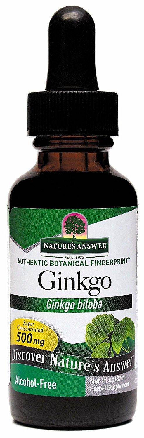 Nature's Answer Ginkgo Leaf, 1-Ounce - Vitamins Emporium