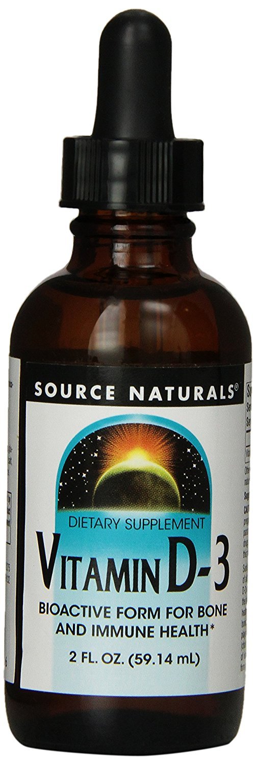 Source Naturals Vitamin D-3 Liquid 2000IU, Bioactive Form for Bone and Immune Health, 4 Oz. - Vitamins Emporium
