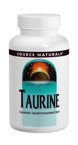 Source Naturals Taurine 1000mg, 60 Capsules (Pack of 2) - Vitamins Emporium
