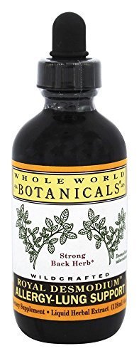 Whole World Botanicals Royal Desmodium Allergy Lung Support -- 4 fl oz by Whole World Botanicals - Vitamins Emporium
