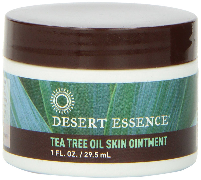 Desert Essence Org. Tea Tree Oil Skin Oint. 1fl oz - Vitamins Emporium