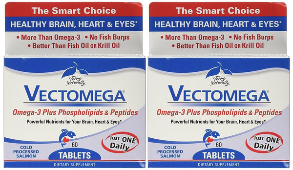 Terry Naturally Vectomega, 120 Tablets - Vitamins Emporium