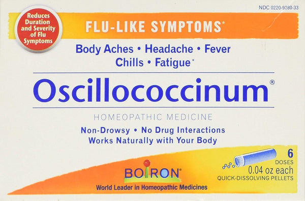 Boiron Oscillococcinum, 6 doses - Vitamins Emporium