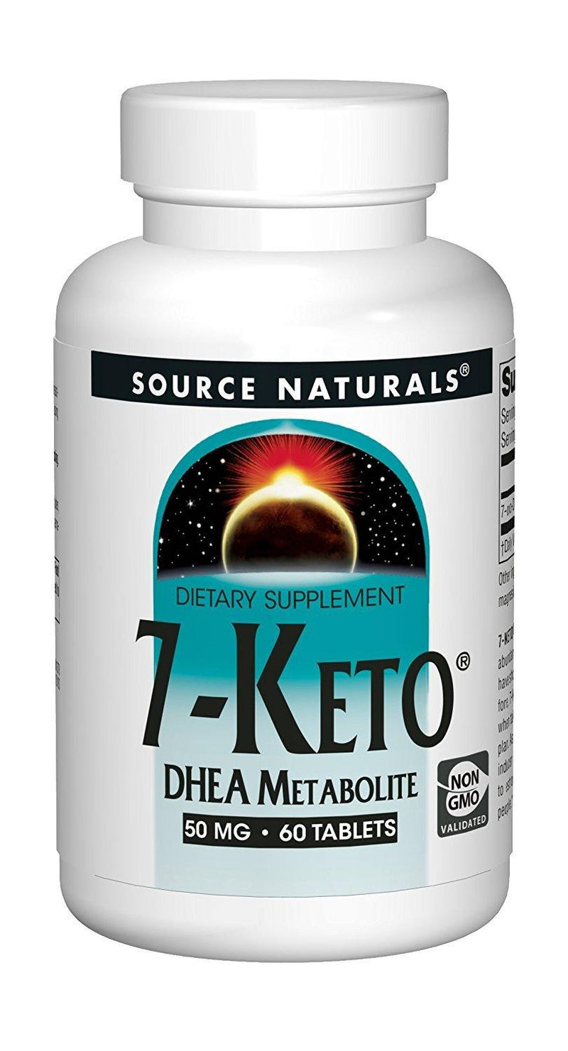 Source Naturals 7-Keto DHEA Metabolite 50mg, Effective Anti-Aging Compound, 30 Tablets - Vitamins Emporium