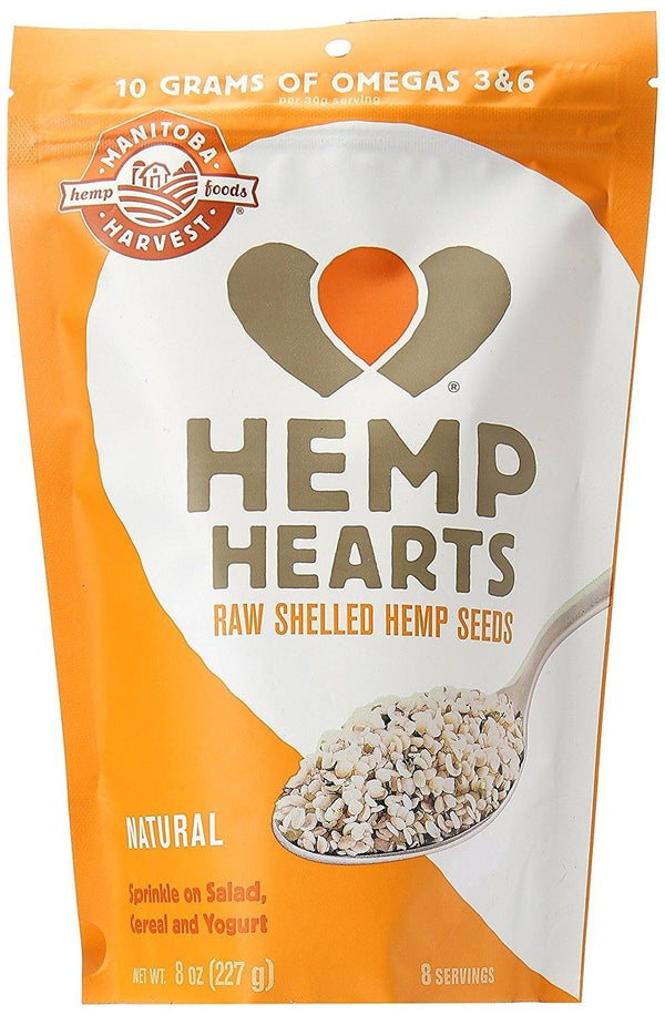 Manitoba Harvest Natural Hemp Hearts, 8 oz. - Vitamins Emporium
